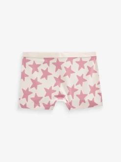 Rose - Stampy Short Caleçons 5 Lot (2-16ans)