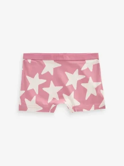 Rose - Stampy Short Caleçons 5 Lot (2-16ans)