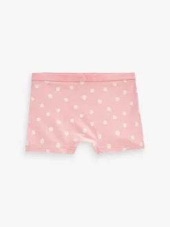 Rose - Stampy Short Caleçons 5 Lot (2-16ans)