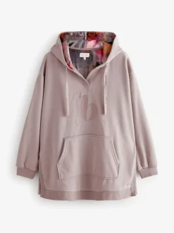 Rose - Sweat B by Ted Baker long à capuche
