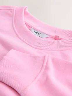 Rose - Sweat-shirt graphique avec perles et poisson