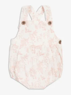 Rose - The Little Tailor Combinaison intégrale en coton tissé 100% de Bébé