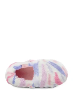 Rose - Totes Vert Short Full Back Fleece Winter Slippers