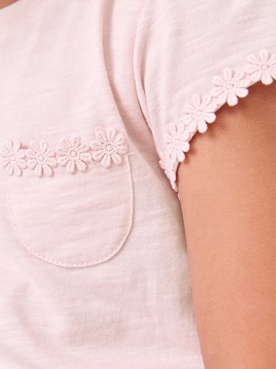 Rose - T-shirt à pochettes Daisy (1.5-16ans)