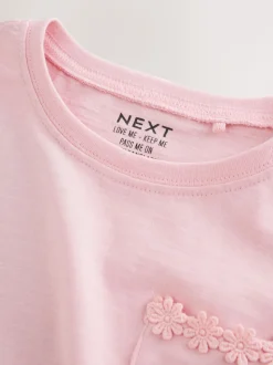 Rose - T-shirt à pochettes Daisy (1.5-16ans)