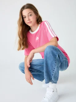 Rose - T-shirt adidas Essentials enfant