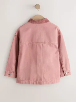 Rose - Veste à col en velours côtelé (3-16ans)