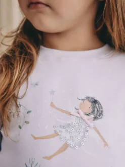 Rose / violet à motif fée - Lot de 3 pyjamas Snuggle (9mois-12ans)