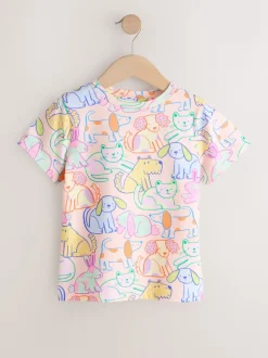 Rose animaux de compagnie - T-shirt (3-16ans)