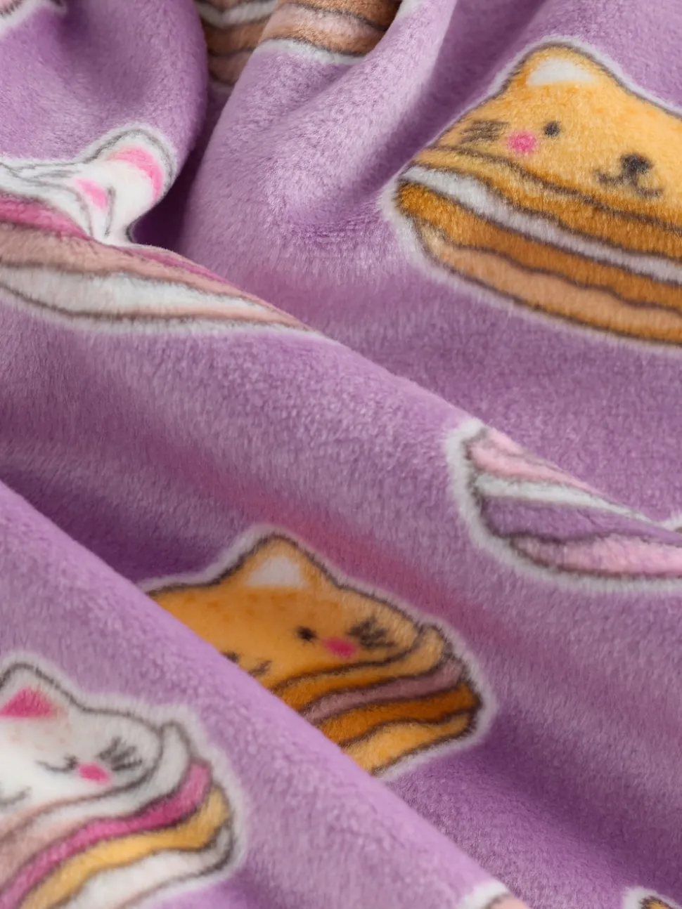 Rose Cataroon - Pyjama en laine polaire (3-16ans)