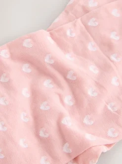 Rose clair - 40 Collants cœur deniers