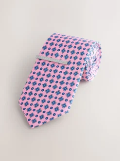 Rose clair - Cravate de modèle