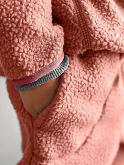 Rose clair - Jogging KIDLY by MORI sherpa rose clair