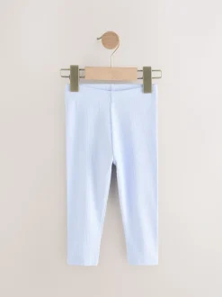 Rose clair - Lot de 5 leggings côtelés (3mois-7ans)
