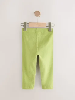 Rose clair - Lot de 5 leggings côtelés (3mois-7ans)