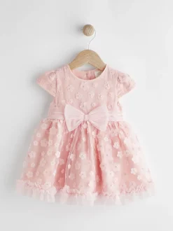 Rose 3D Fleurs - Robe d'occasion pour bébé (0mths-2yrs)