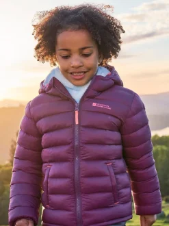 Rose foncé - Veste matelassée imperméable Mountain Warehouse Seasons II enfant