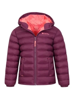 Rose foncé - Veste matelassée imperméable Mountain Warehouse Seasons II enfant