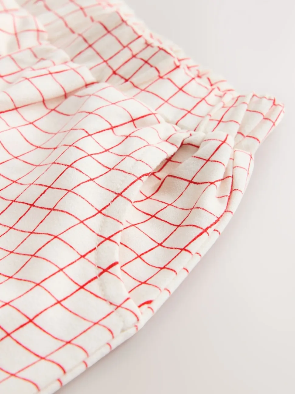 Rose fraise - Pantalons avec ornements style tonneau (3mois-7ans)