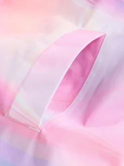 Rose imprimé marbré - Peignoir à langer imperméable (3-16ans)