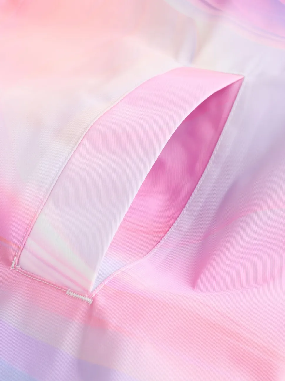 Rose imprimé marbré - Peignoir à langer imperméable (3-16ans)