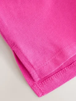 Rose magenta - T-shirt oversize (3-16ans)