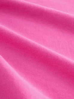 Rose magenta - T-shirt oversize (3-16ans)