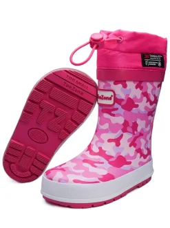 Rose motif camouflage - Toezone Cravate Top Wellies