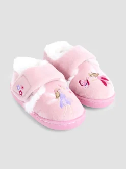 Rose motif fée - Chaussons JoJo Maman Bébé licorne