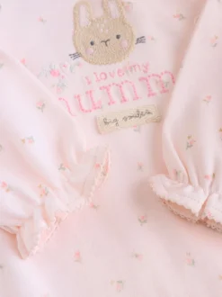 Rose Mummy - Combinaison de nuit BÉBÉ famille (0-2ans)