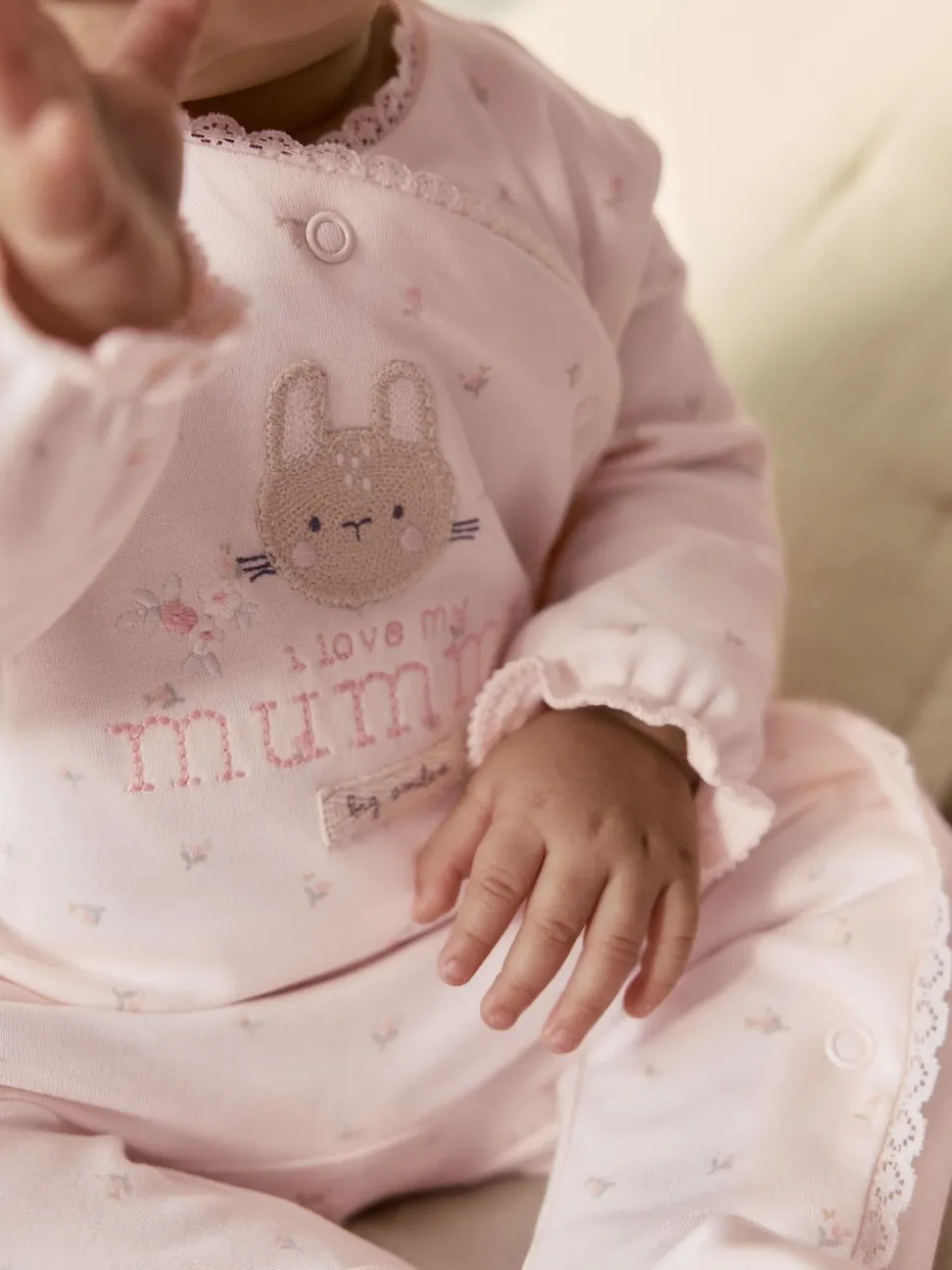 Rose Mummy - Combinaison de nuit BÉBÉ famille (0-2ans)