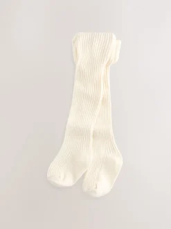 Rose neutre texturé - Lot de 3 collants bébé (0 mois-2 ans)