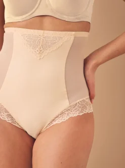 Rose Nude - Slips gainants fermes pour le contrôle du ventre