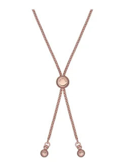 Rose Or - Ted Baker Tone Melrah: Bracelet Curseur Icon Crystal, cristal transparent