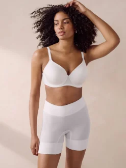 Rose pastel nude / blanc - Lot de shorts anti-frottement sans 2