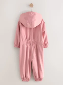 Rose pâle - Combinaison imperméable imprimée (3 mois-7 ans)