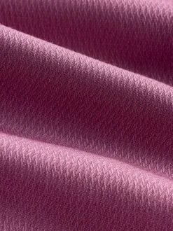 Rose poudré - Ajustement régulier - Chemise élégante texturée facile d’entretien à poignets simples