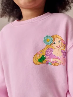 Rose Raiponce Disney Princess - Ensemble sweat et legging évasé (3mois-7ans)