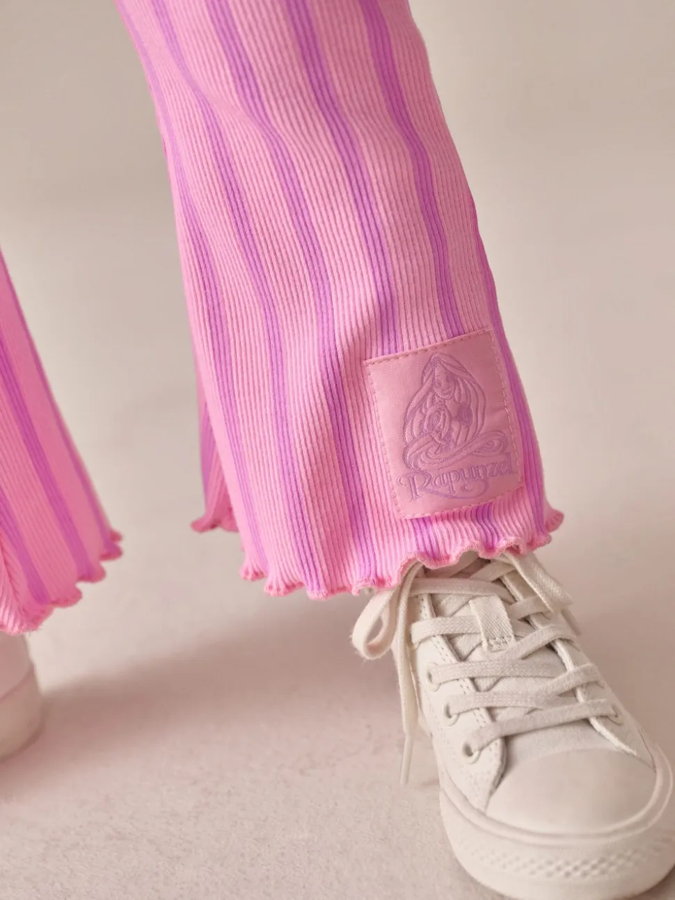 Rose Raiponce Disney Princess - Ensemble sweat et legging évasé (3mois-7ans)