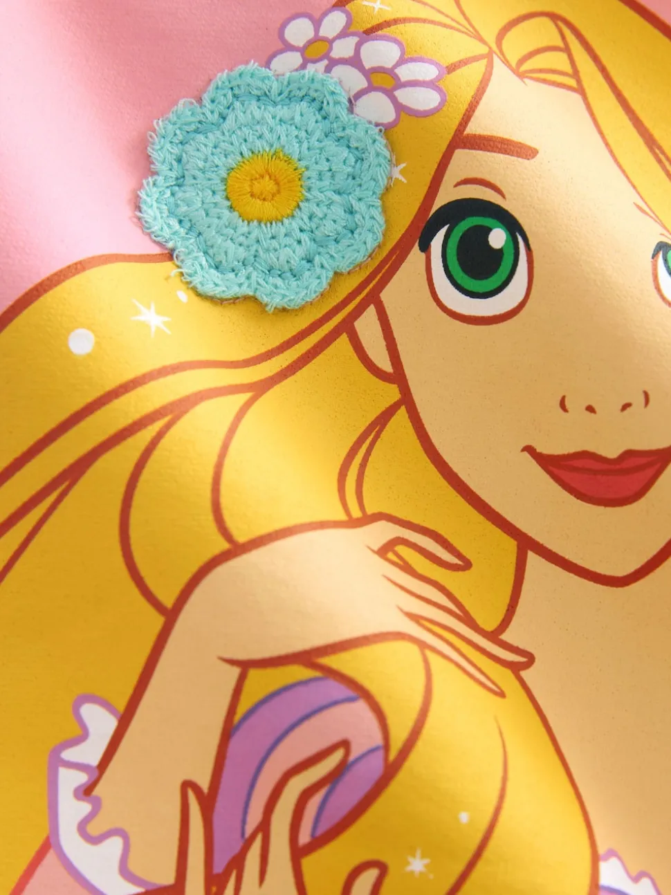 Rose Raiponce Disney Princess - Ensemble sweat et legging évasé (3mois-7ans)