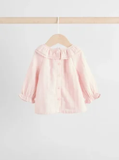 Rose rose - Haut bébé à manches longues et leggings Ensemble 2 pièces (0mois-2ans)