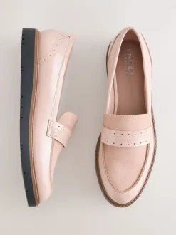 Rose rose - Mocassins Brogue Forever Comfort®