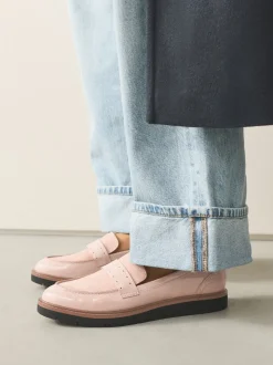 Rose rose - Mocassins Brogue Forever Comfort®