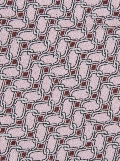 Rose tendre - Cravate Reiss Bernardo en soie à imprimé géométrique