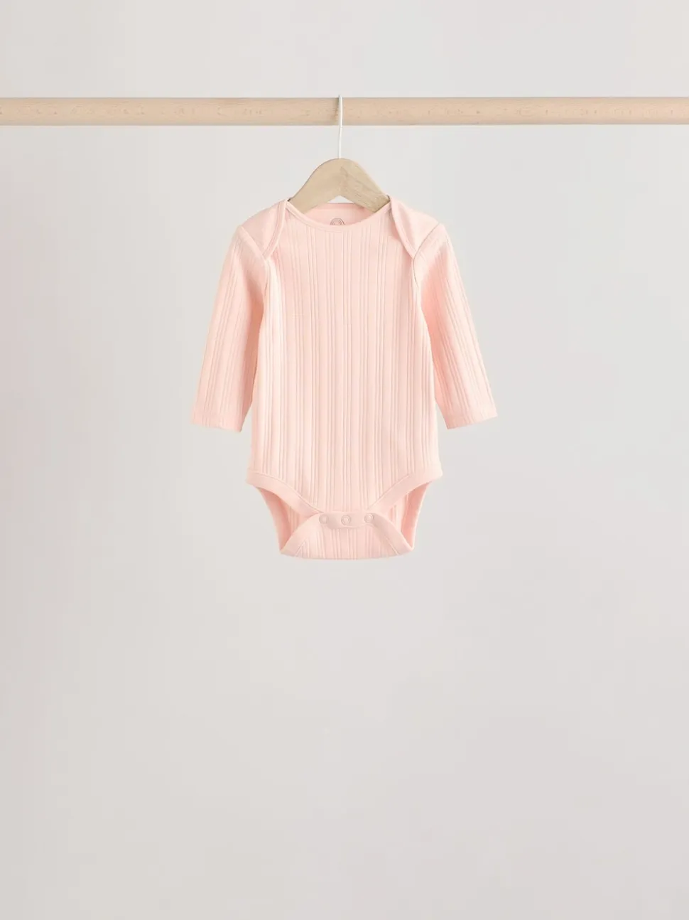 Rose vif - Lot de 5 bodies à manches longues pour bébé