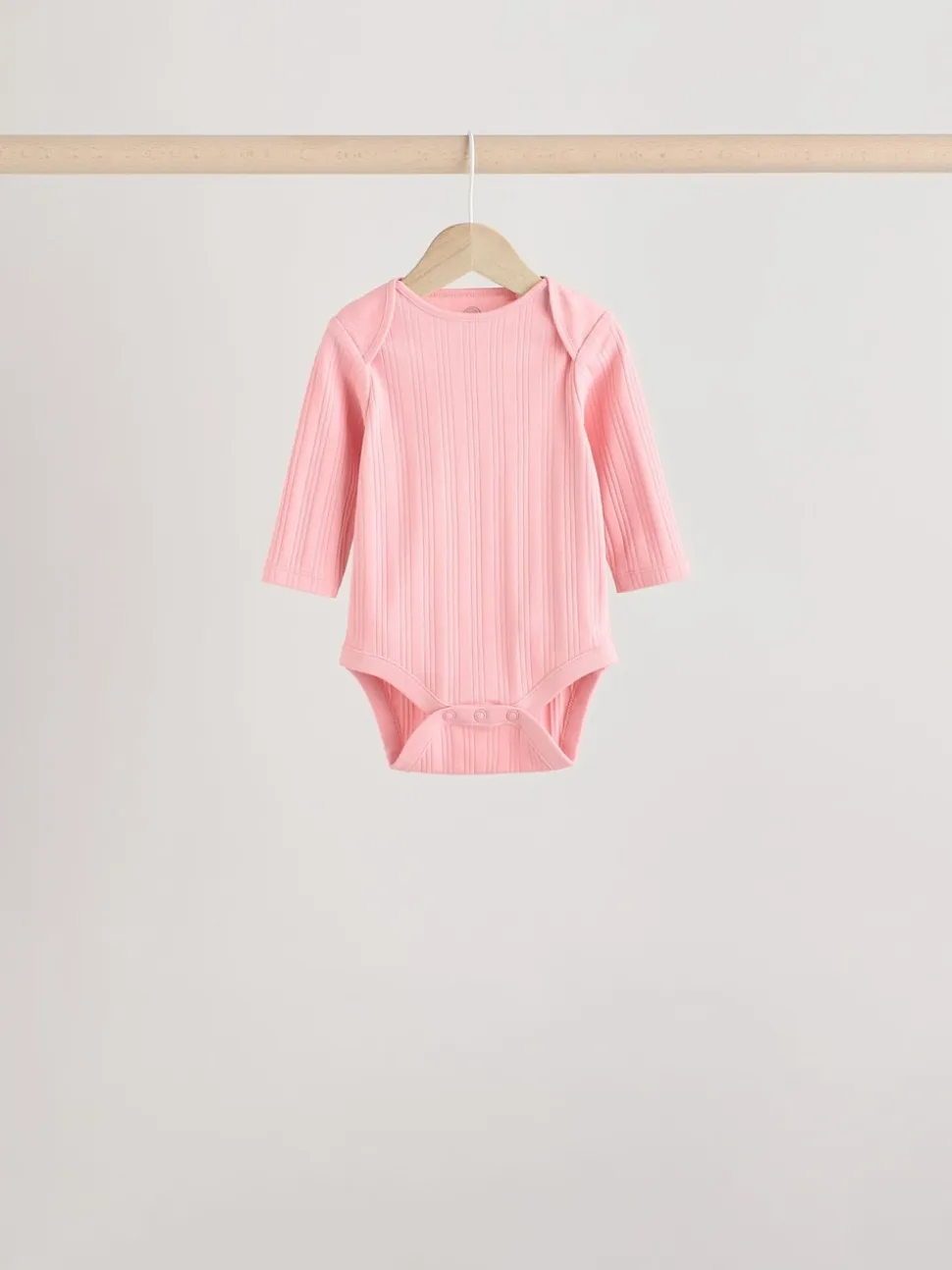 Rose vif - Lot de 5 bodies à manches longues pour bébé