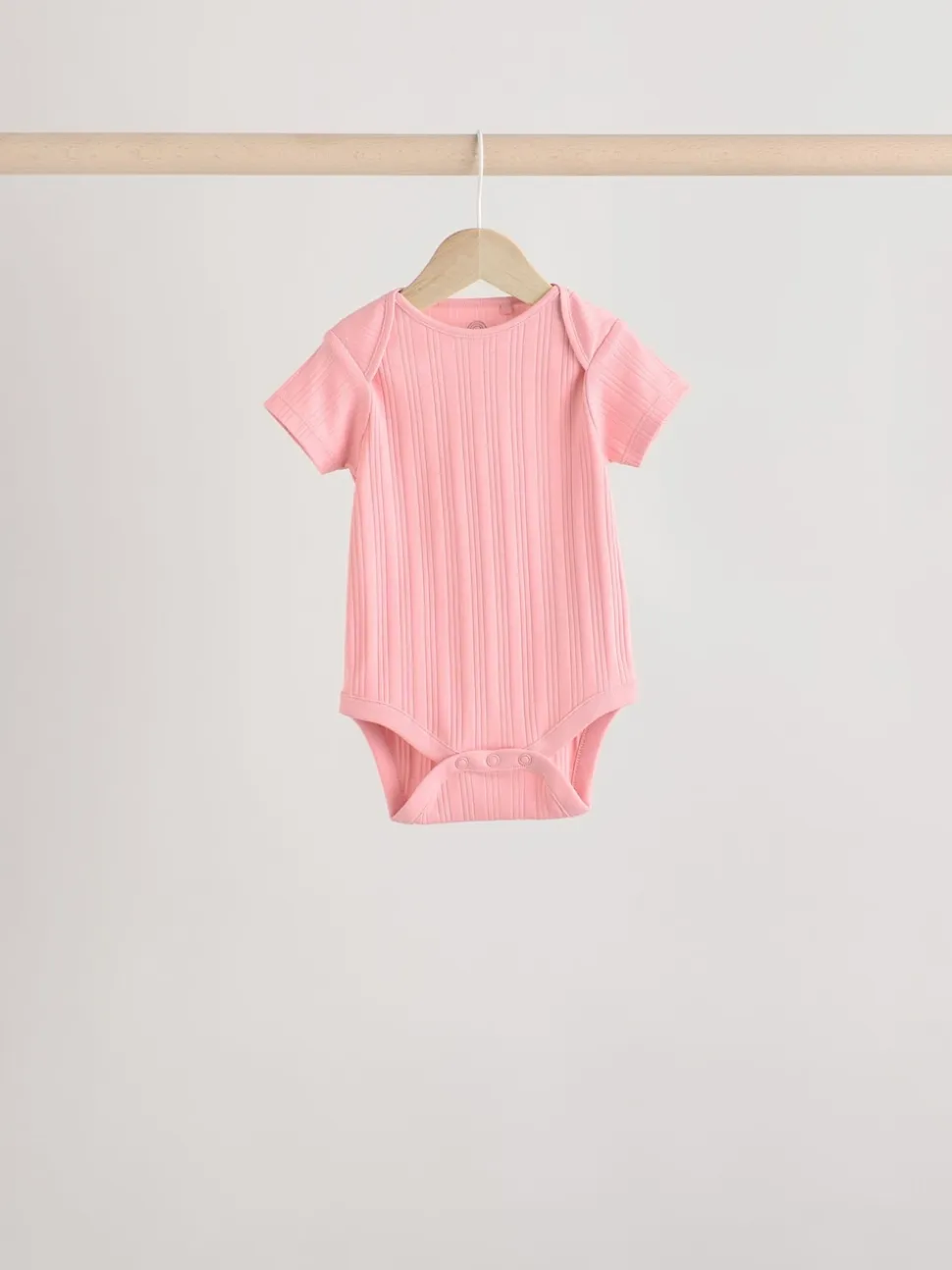 Rose vif - Lot de 5 bodies bébé à manches courtes