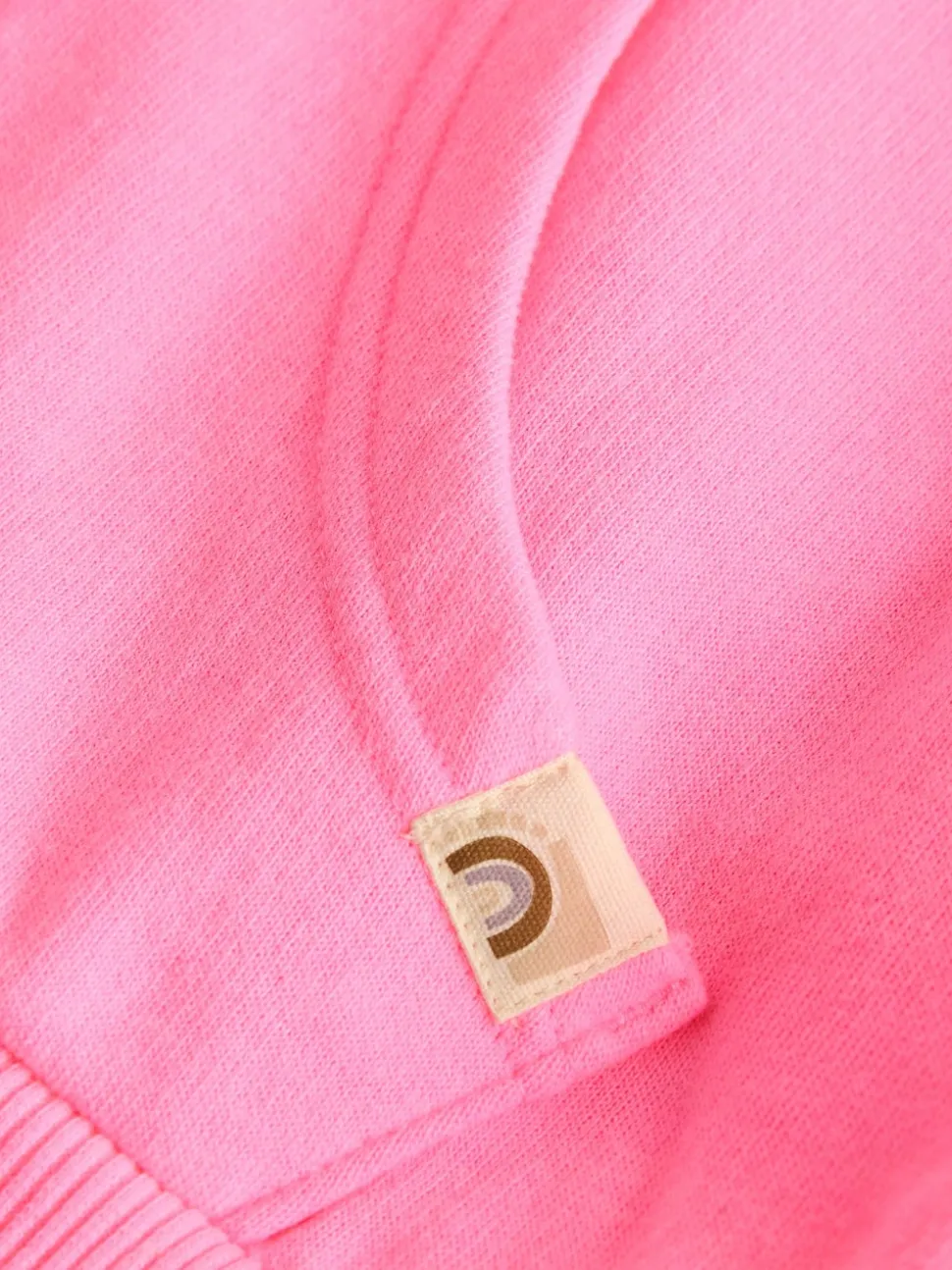 Rose vif - Sweat à capuche zippé (3mths-7yrs)