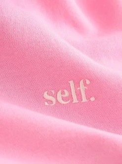 Rose vif - Veste zippée à capuche