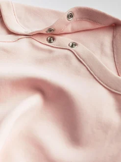 Rose/Blanc - Bodys indispensables à manches courtes pour bébé